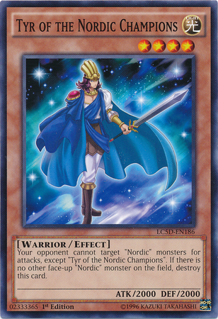 Tyr of the Nordic Champions [LC5D-EN186] Common | GnG Games