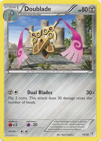 Doublade (14/30) [XY: Trainer Kit 1 - Bisharp] | GnG Games