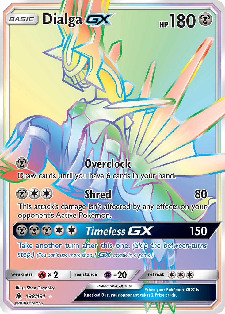 Dialga GX (138/131) [Sun & Moon: Forbidden Light] | GnG Games