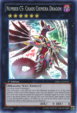 Number C5: Chaos Chimera Dragon [DRLG-EN043] Super Rare | GnG Games