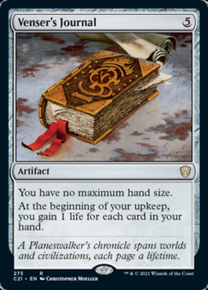 Venser's Journal [Commander 2021] | GnG Games