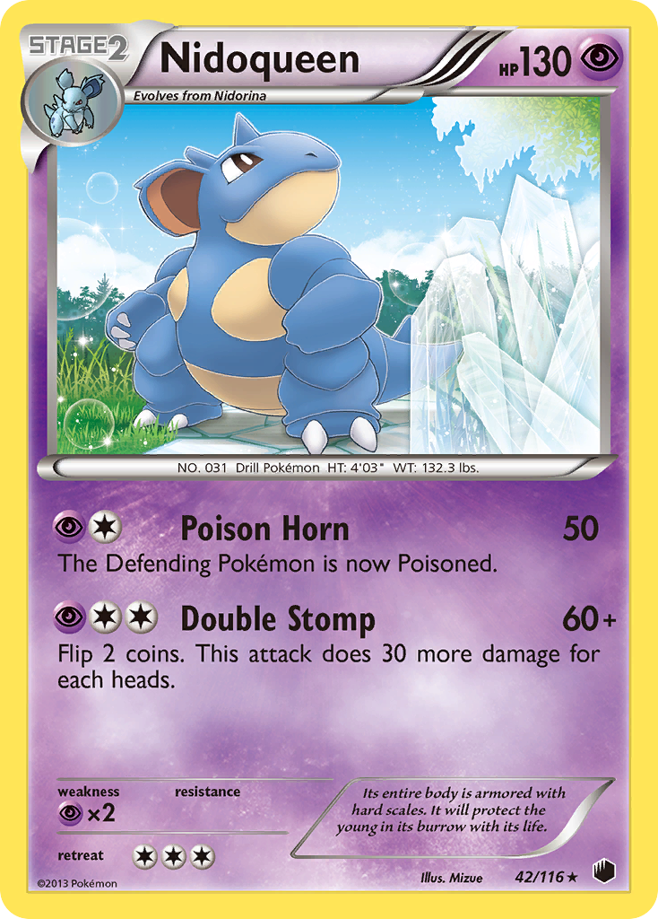 Nidoqueen (42/116) [Black & White: Plasma Freeze] | GnG Games