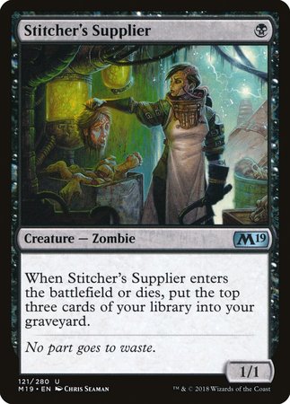 Stitcher's Supplier [Core Set 2019] | GnG Games