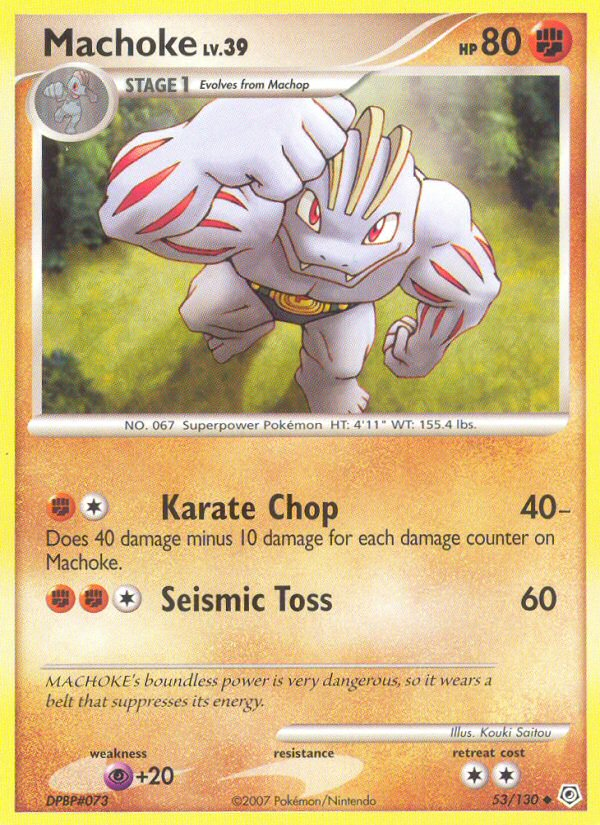 Machoke (53/130) [Diamond & Pearl: Base Set] | GnG Games