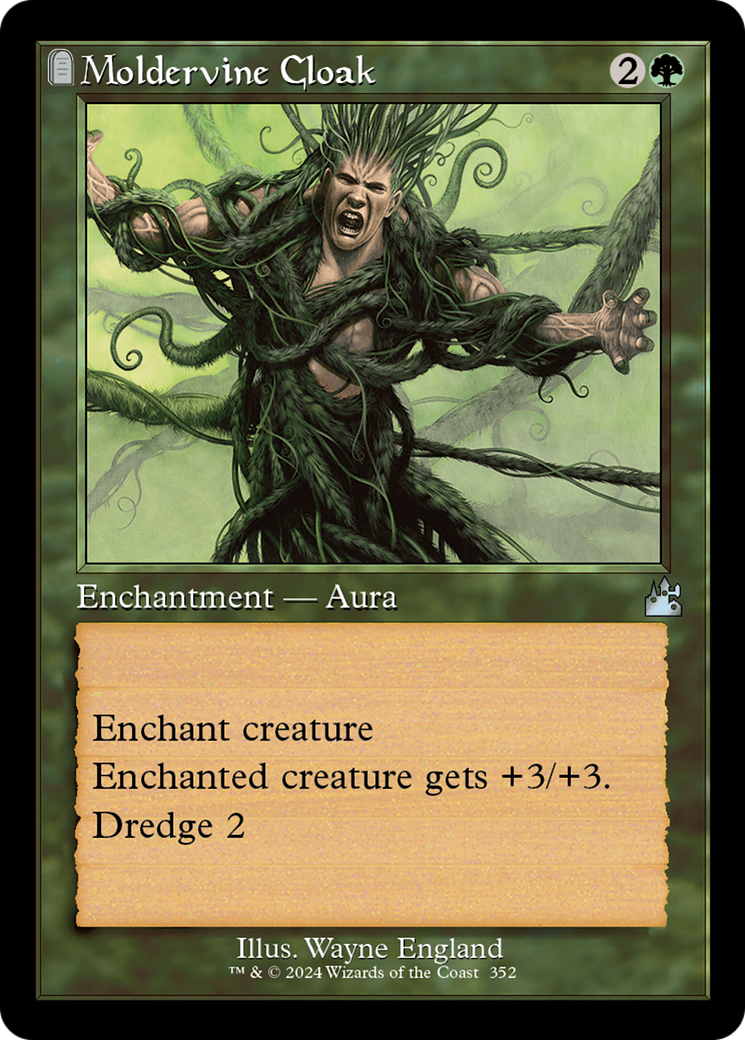 Moldervine Cloak (Retro Frame) [Ravnica Remastered] | GnG Games