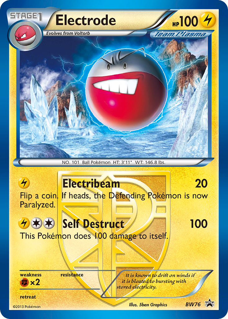 Electrode (BW76) [Black & White: Black Star Promos] | GnG Games