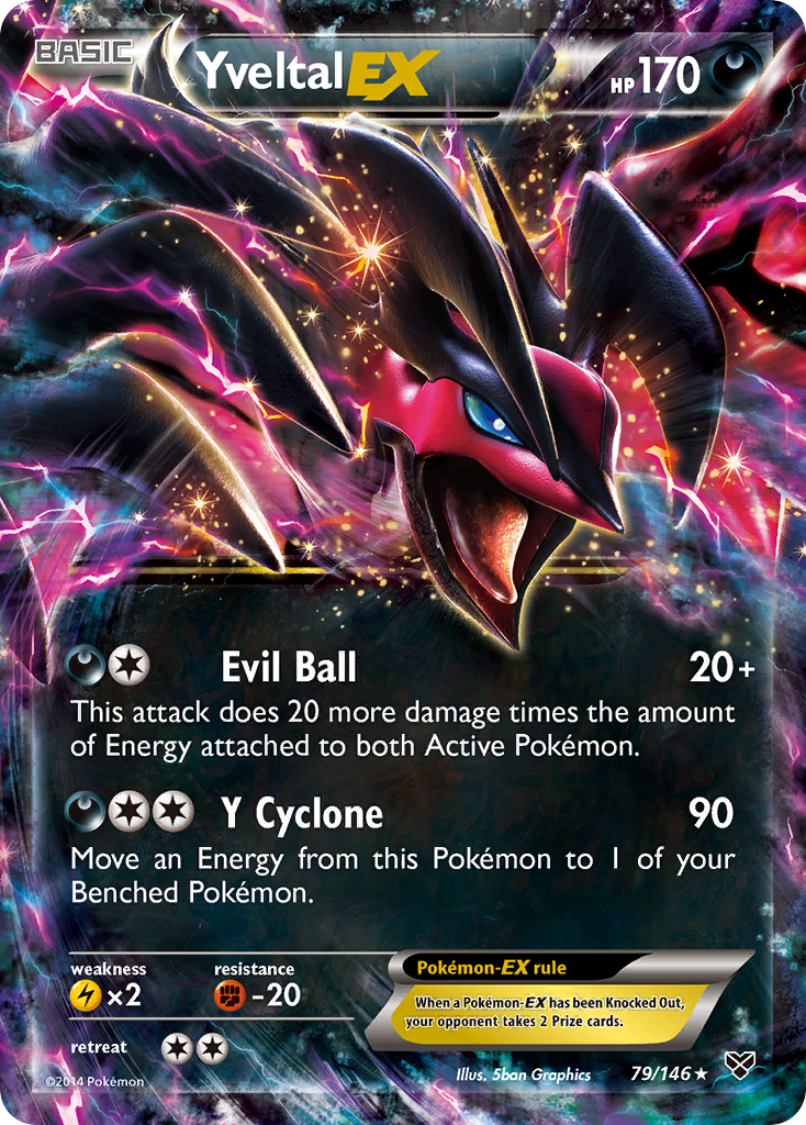 Yveltal EX (79/146) [XY: Base Set] | GnG Games