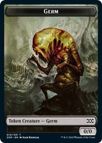 Germ // Human Soldier Double-sided Token [Double Masters Tokens] | GnG Games