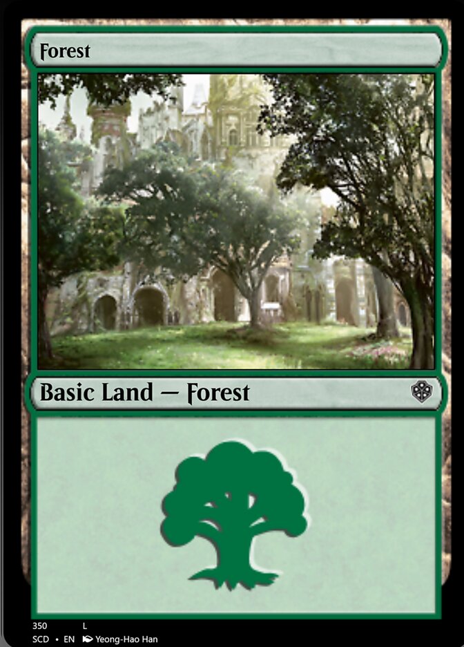 Forest (350) [Starter Commander Decks] | GnG Games