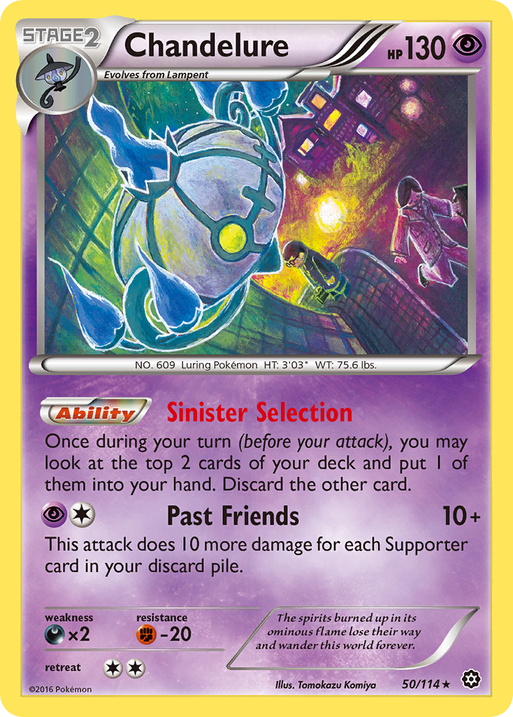 Chandelure (50/114) [XY: Steam Siege] | GnG Games