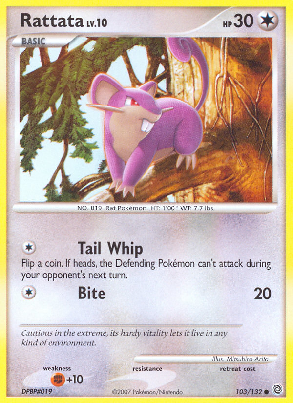 Rattata (103/132) [Diamond & Pearl: Secret Wonders] | GnG Games