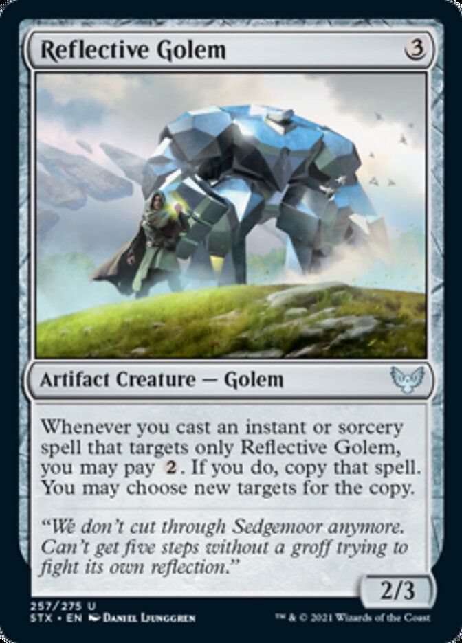 Reflective Golem [Strixhaven: School of Mages] | GnG Games