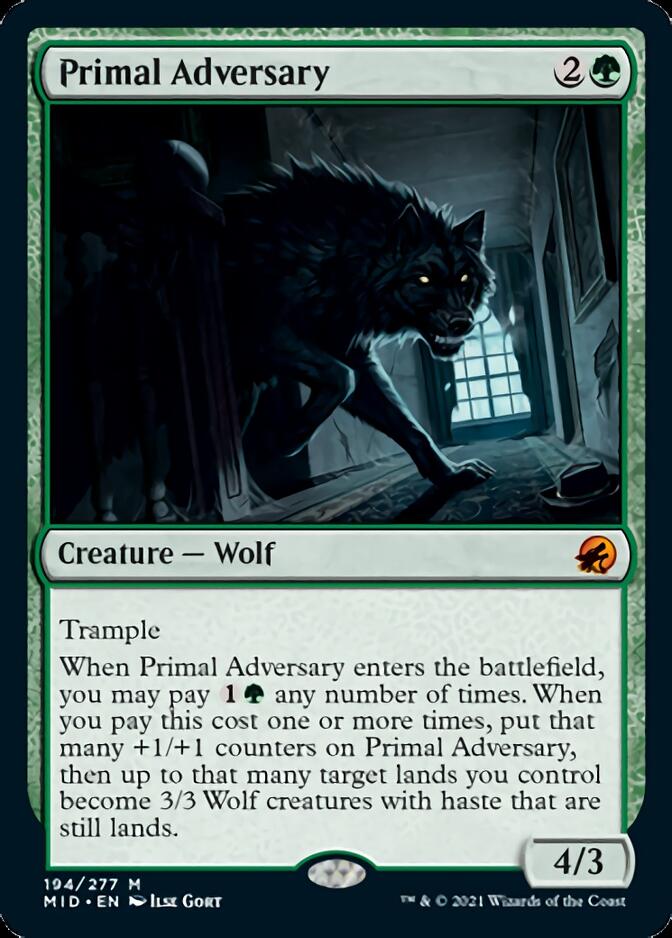 Primal Adversary [Innistrad: Midnight Hunt] | GnG Games