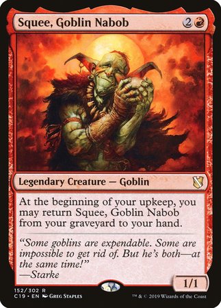 Squee, Goblin Nabob [Commander 2019] | GnG Games