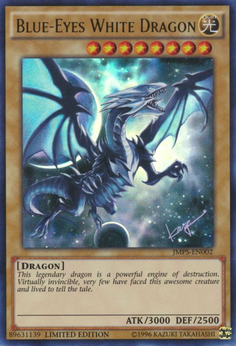 Blue-Eyes White Dragon (JMPS-EN002) [JMPS-EN002] Ultra Rare | GnG Games