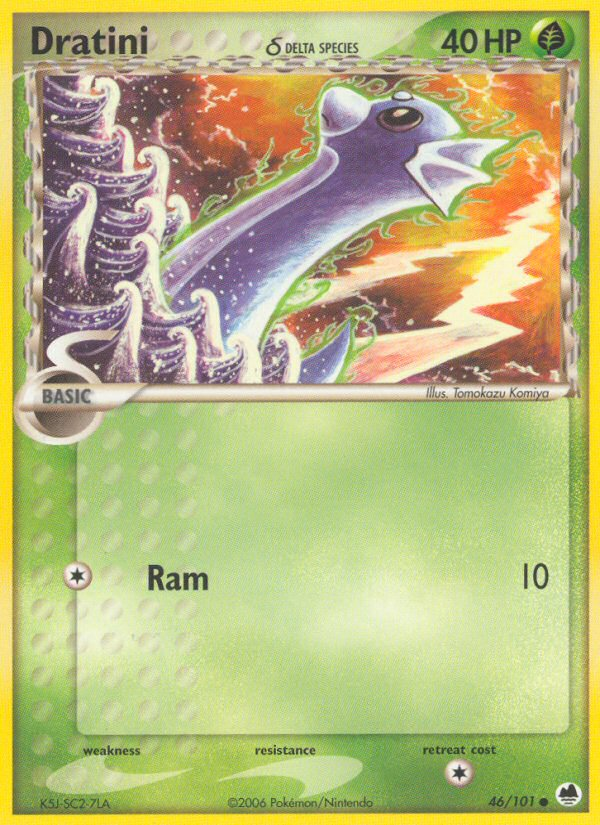 Dratini (46/101) (Delta Species) [EX: Dragon Frontiers] | GnG Games