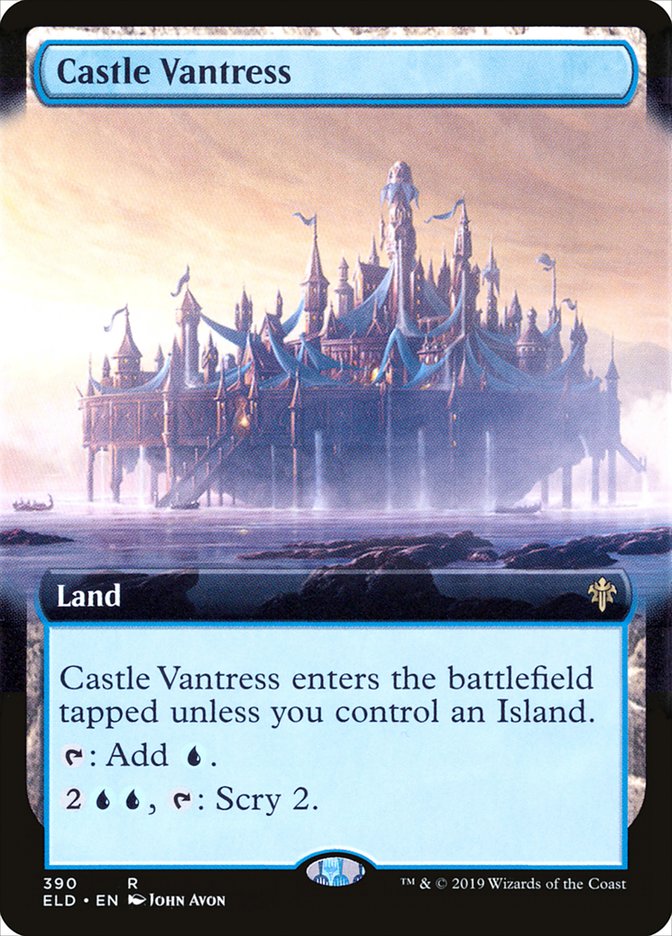 Castle Vantress (Extended Art) [Throne of Eldraine] | GnG Games