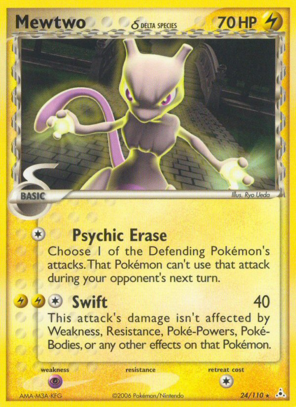 Mewtwo (24/110) (Delta Species) [EX: Holon Phantoms] | GnG Games