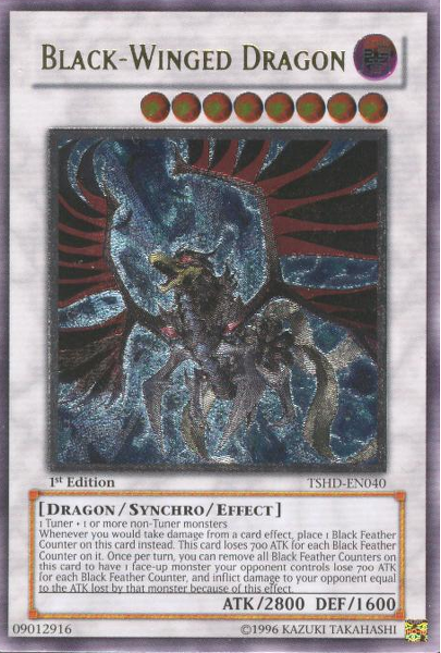 Black-Winged Dragon (UTR) [TSHD-EN040] Ultimate Rare | GnG Games