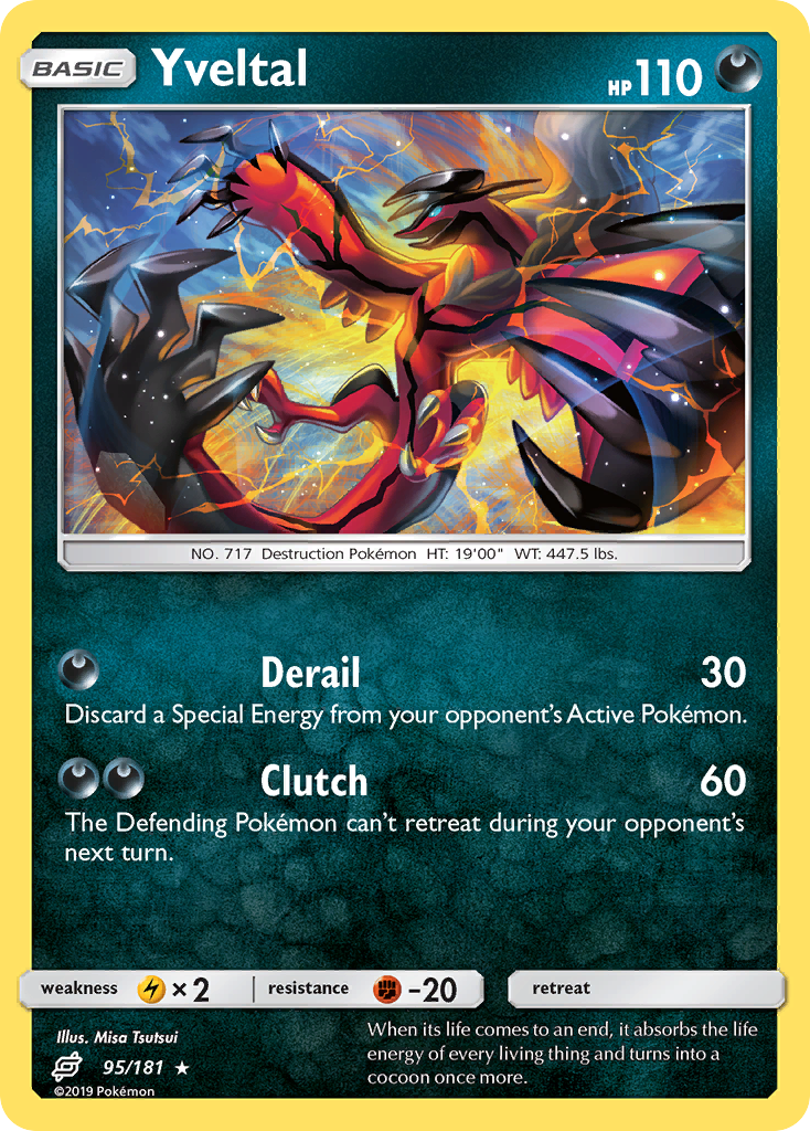 Yveltal (95/181) [Sun & Moon: Team Up] | GnG Games