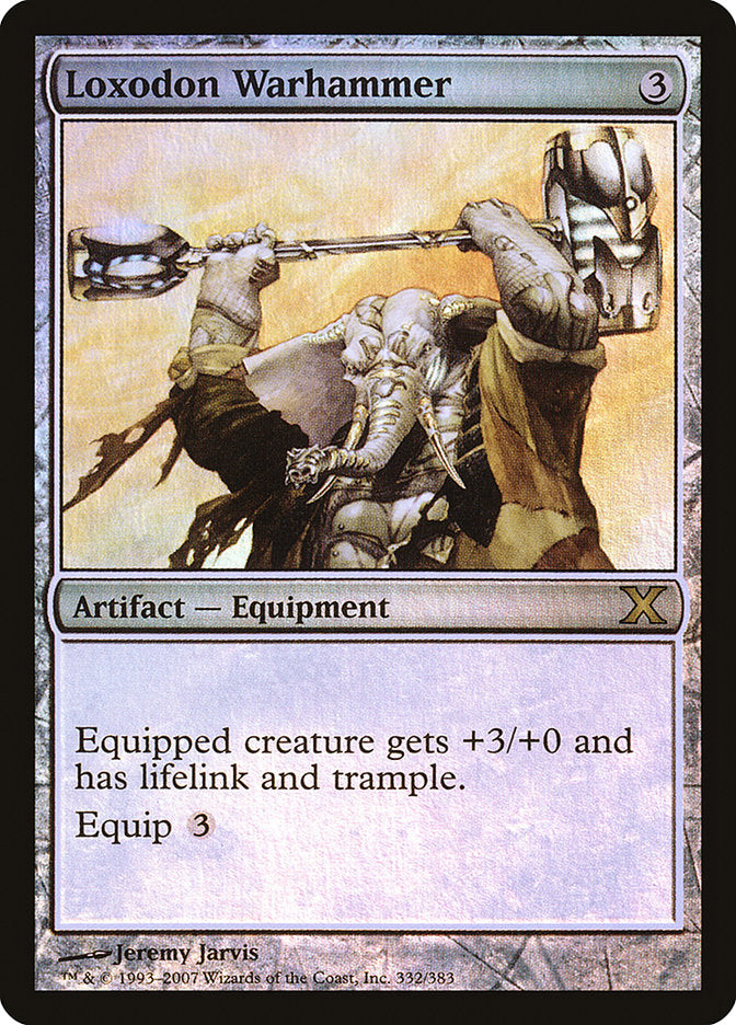 Loxodon Warhammer (Premium Foil) [Tenth Edition] | GnG Games