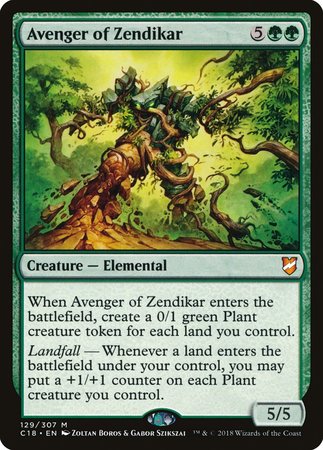 Avenger of Zendikar [Commander 2018] | GnG Games