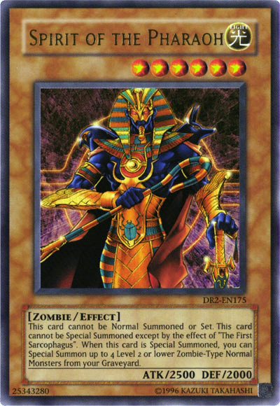 Spirit of the Pharaoh [DR2-EN175] Ultra Rare | GnG Games