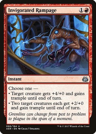 Invigorated Rampage [Aether Revolt] | GnG Games