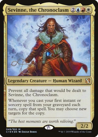 Sevinne, the Chronoclasm [Commander 2019] | GnG Games