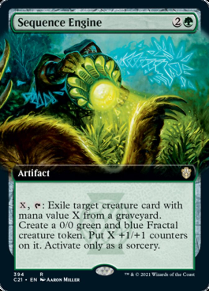 Sequence Engine (Extended) [Commander 2021] | GnG Games