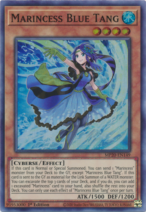 Marincess Blue Tang [MP20-EN149] Super Rare | GnG Games