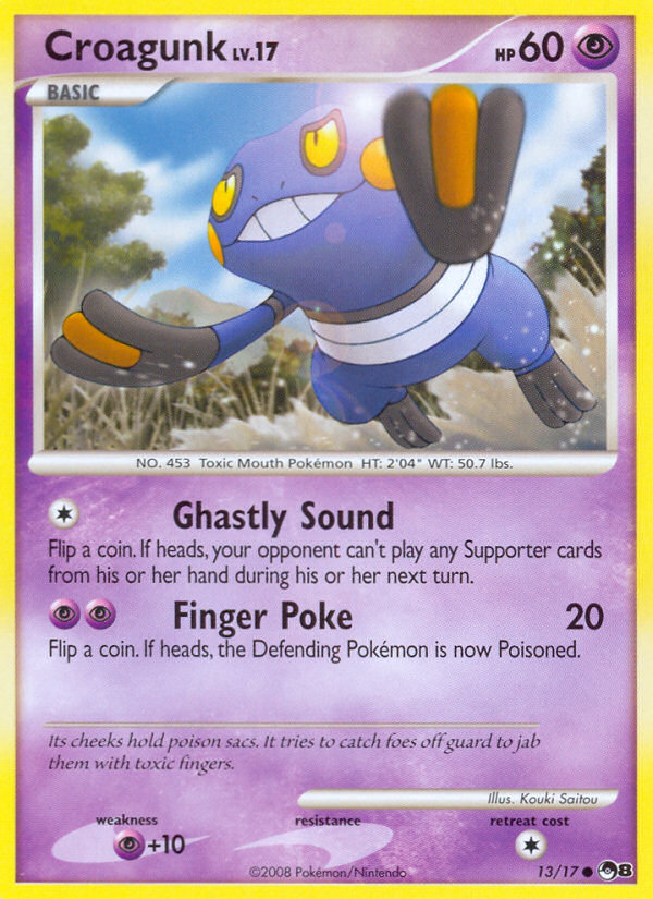 Croagunk (13/17) [POP Series 8] | GnG Games