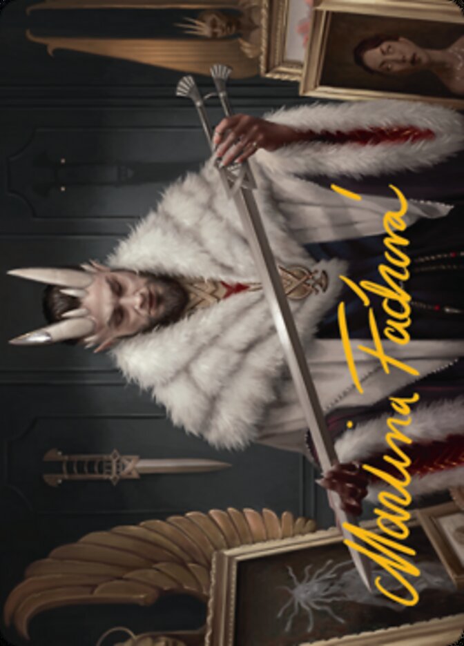 Lord Xander, the Collector Art Card (Gold-Stamped Signature) [Streets of New Capenna Art Series] | GnG Games
