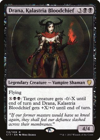 Drana, Kalastria Bloodchief [Commander 2017] | GnG Games