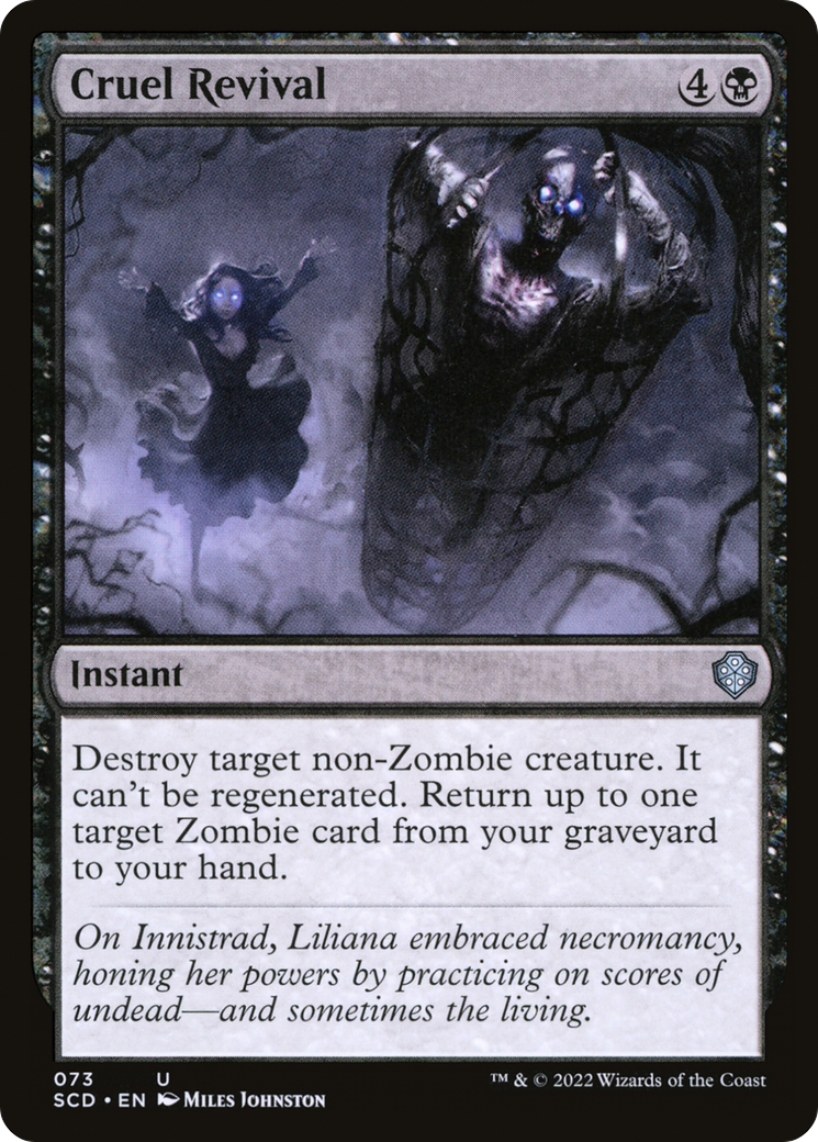 Cruel Revival [Starter Commander Decks] | GnG Games