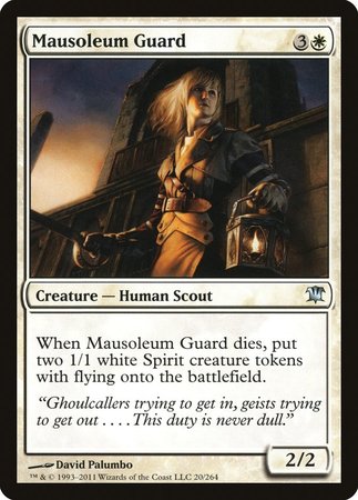 Mausoleum Guard [Innistrad] | GnG Games