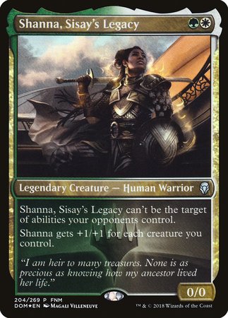 Shanna, Sisay's Legacy [Dominaria Promos] | GnG Games