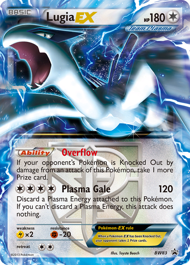 Lugia EX (BW83) [Black & White: Black Star Promos] | GnG Games