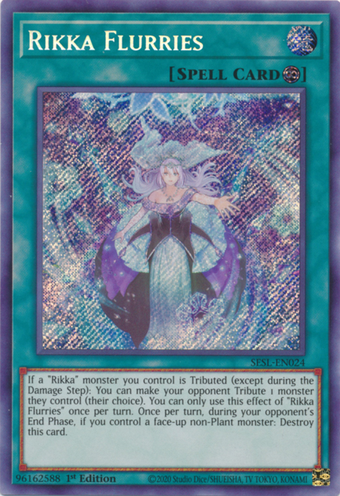 Rikka Flurries [SESL-EN024] Secret Rare | GnG Games