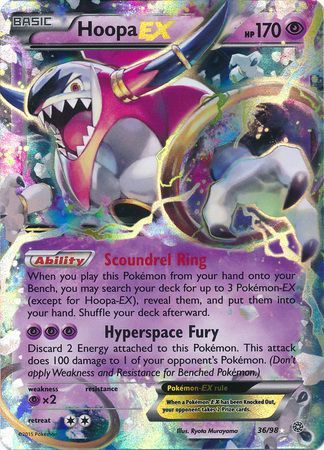 Hoopa EX (36/98) (Jumbo Card) [XY: Ancient Origins] | GnG Games