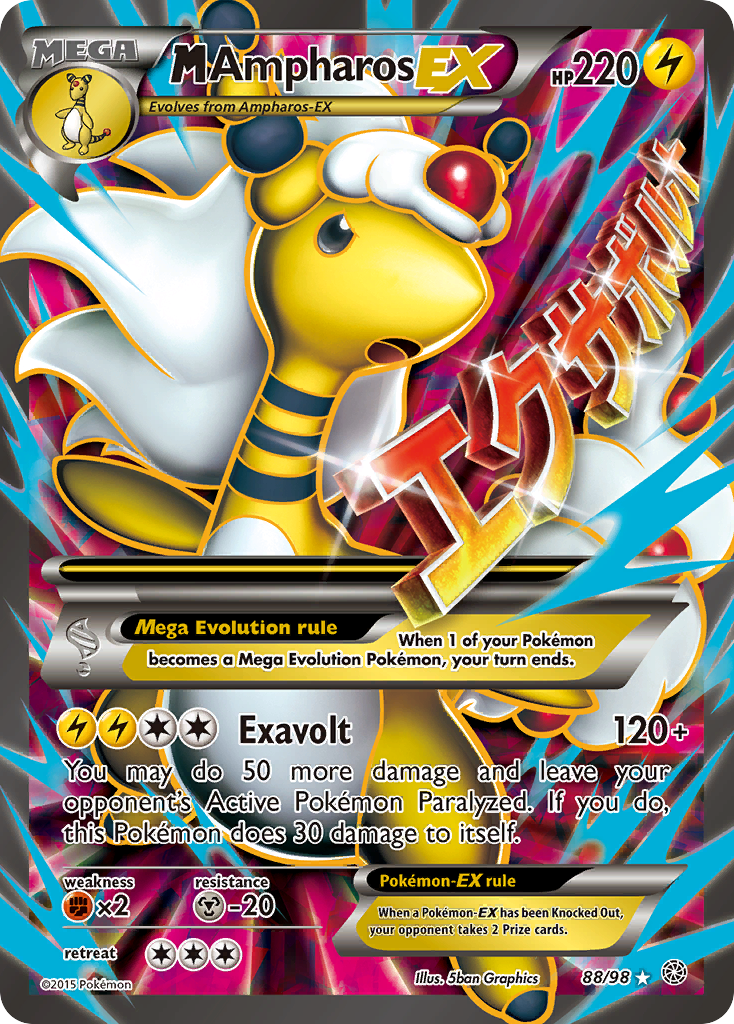 M Ampharos EX (88/98) [XY: Ancient Origins] | GnG Games