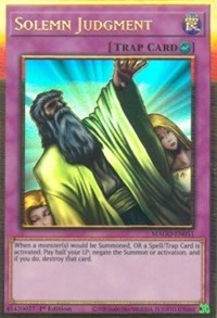 Solemn Judgment [MAGO-EN051] Gold Rare | GnG Games
