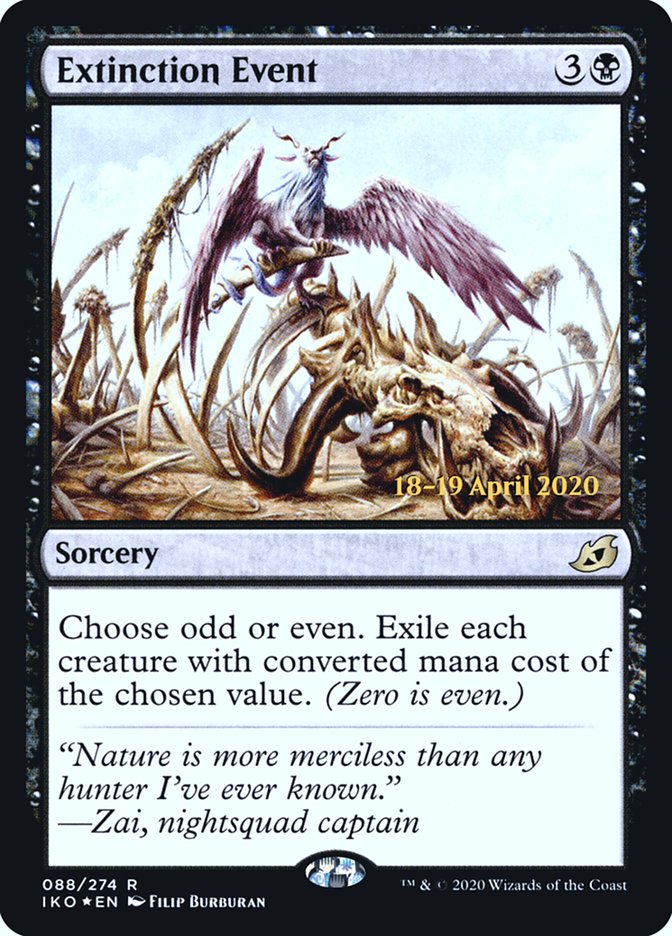 Extinction Event  [Ikoria: Lair of Behemoths Prerelease Promos] | GnG Games