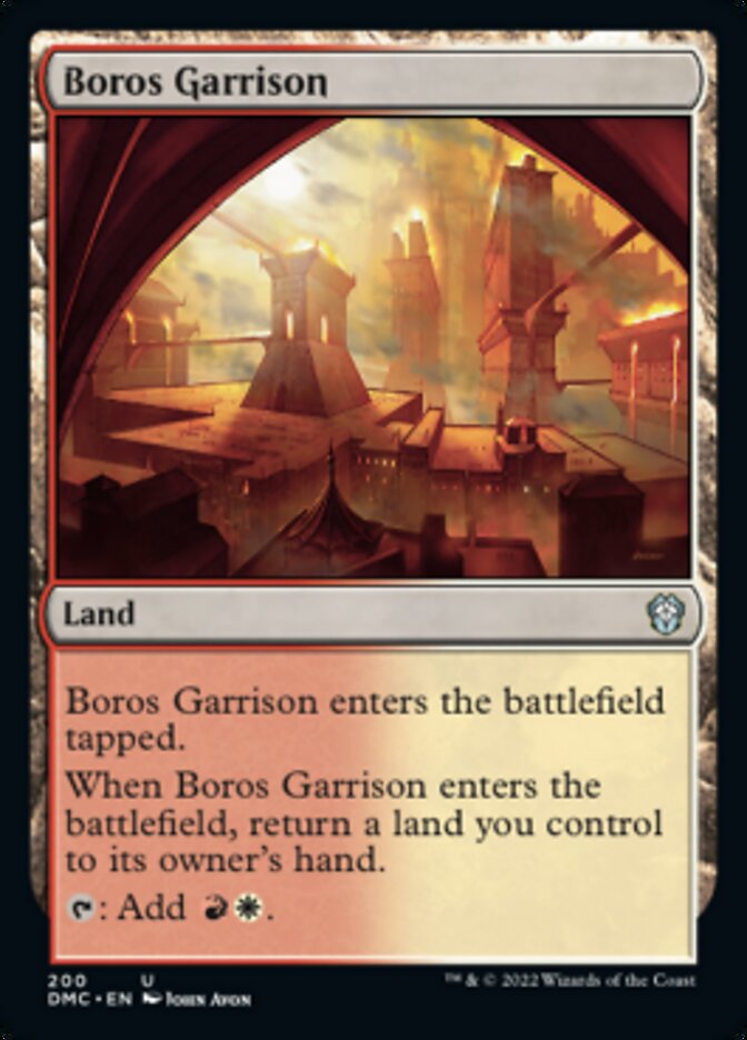 Boros Garrison [Dominaria United Commander] | GnG Games