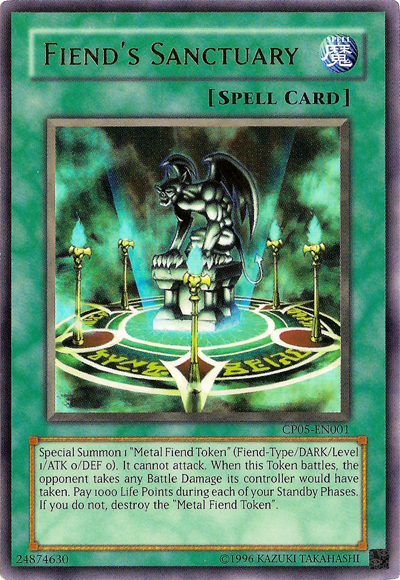 Fiend's Sanctuary [CP05-EN001] Ultra Rare | GnG Games