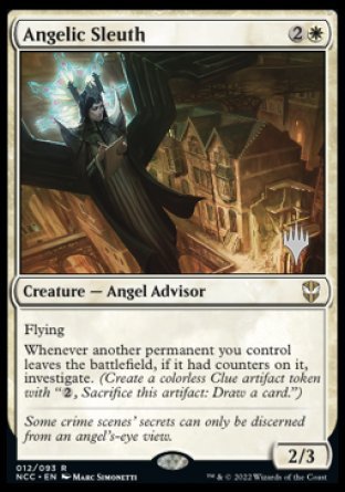 Angelic Sleuth (Promo Pack) [Streets of New Capenna Commander Promos] | GnG Games