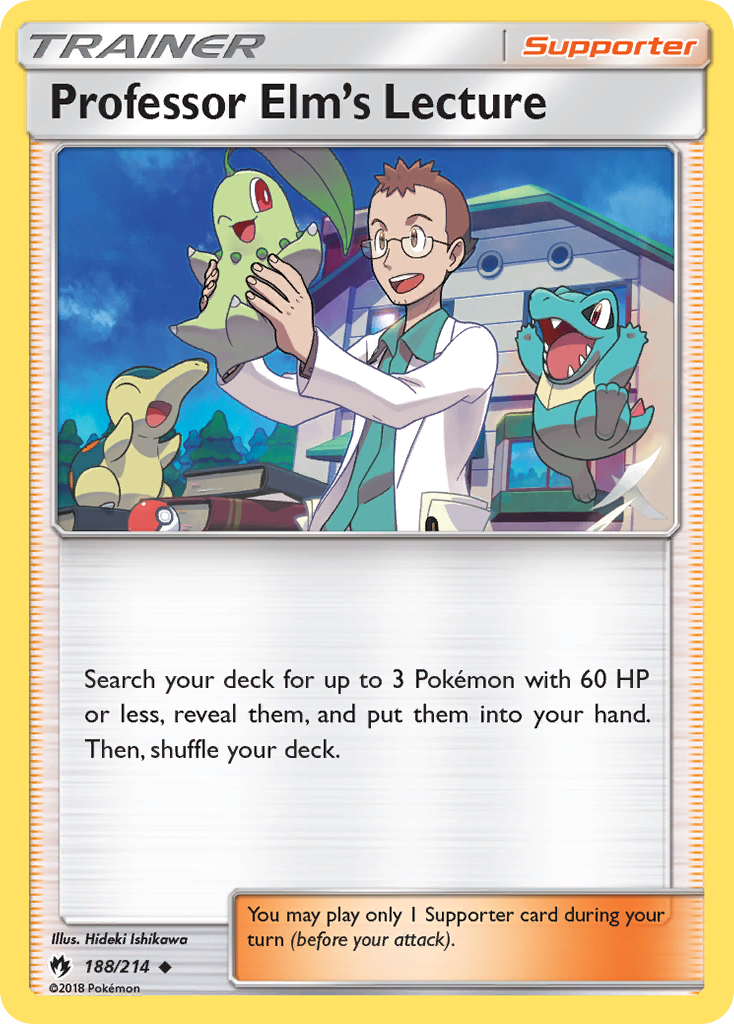 Professor Elm's Lecture (188/214) [Sun & Moon: Lost Thunder] | GnG Games