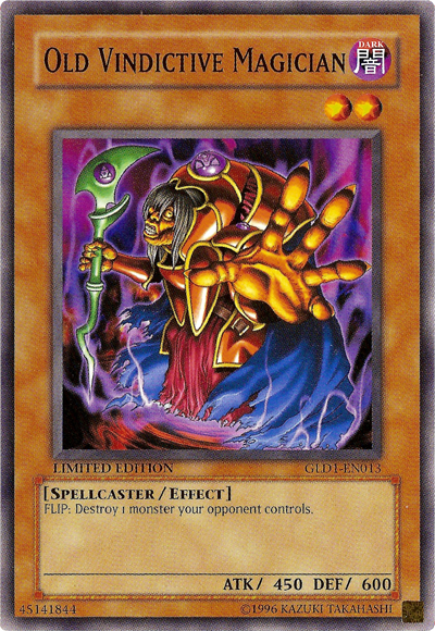Old Vindictive Magician [GLD1-EN013] Common | GnG Games