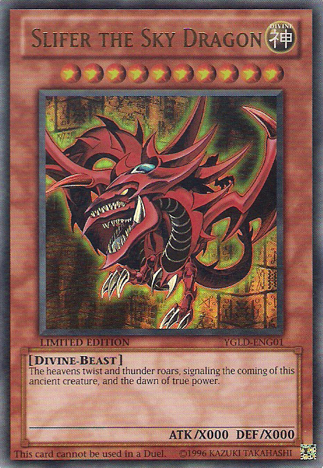 Slifer the Sky Dragon [YGLD-ENG01] Ultra Rare | GnG Games