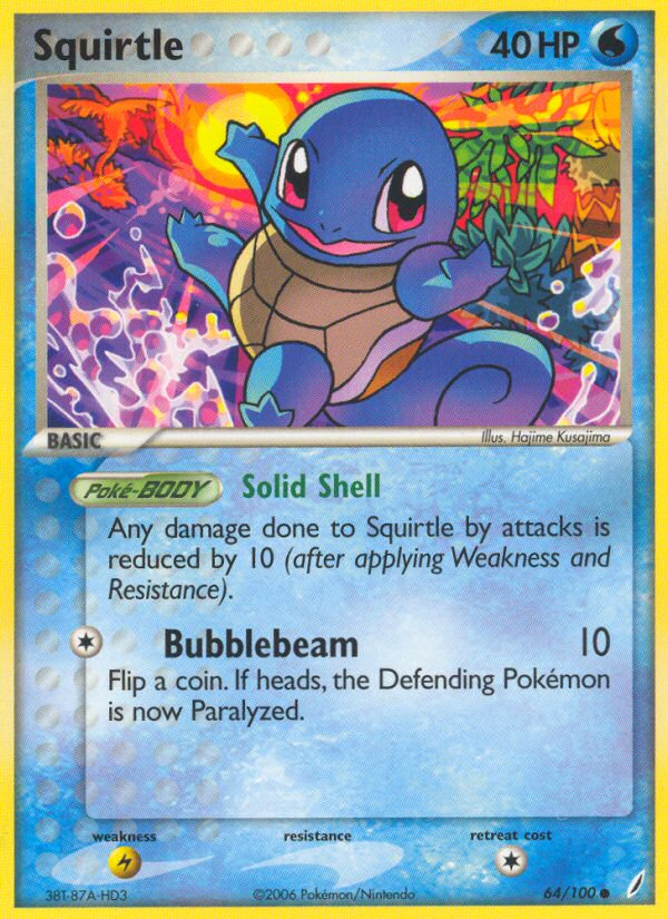 Squirtle (64/100) [EX: Crystal Guardians] | GnG Games